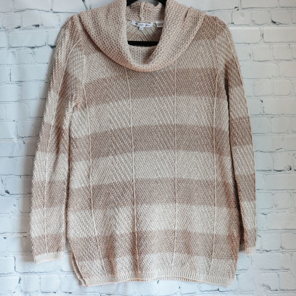 Nwt Eight Eight Eight Herringbone cowl Sweater
